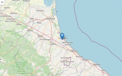 Scossa di terremoto a Cesenatico