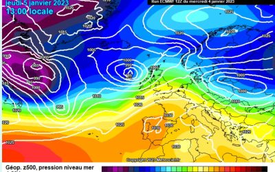Previsione per giovedì 5 gennaio