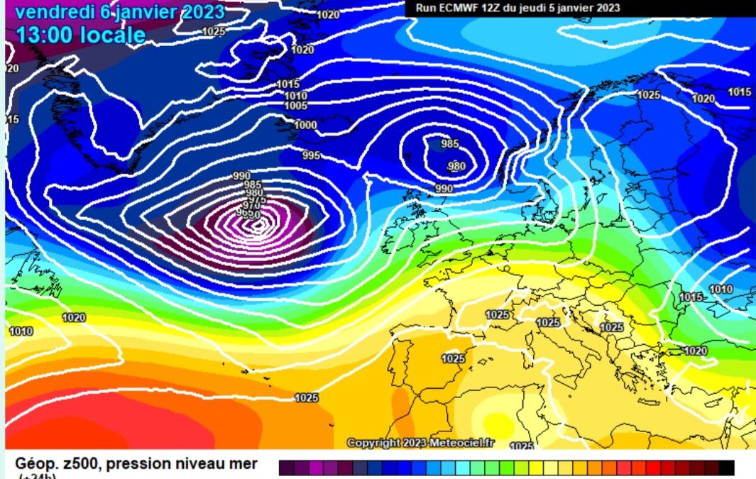 Previsione per venerdì 6 gennaio