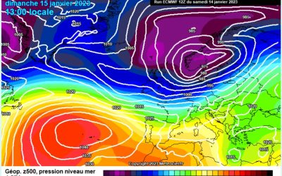 Previsione per domenica 15 gennaio