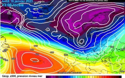 Previsione per lunedì 16 gennaio