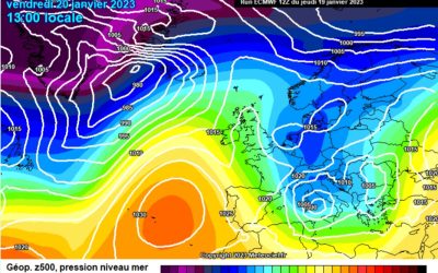 Previsione per venerdì 20 gennaio