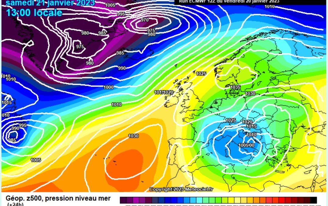 Previsione per sabato 21 gennaio