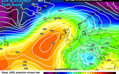 Previsione per giovedì 26 gennaio