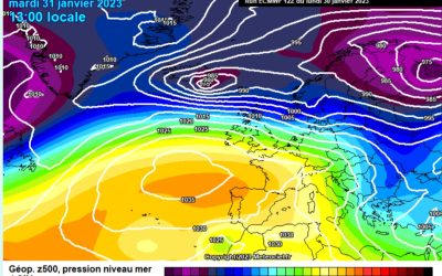 Previsione per martedì 31 gennaio