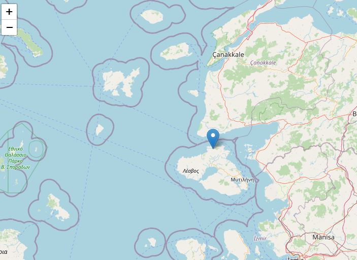 Scossa di terremoto in Grecia