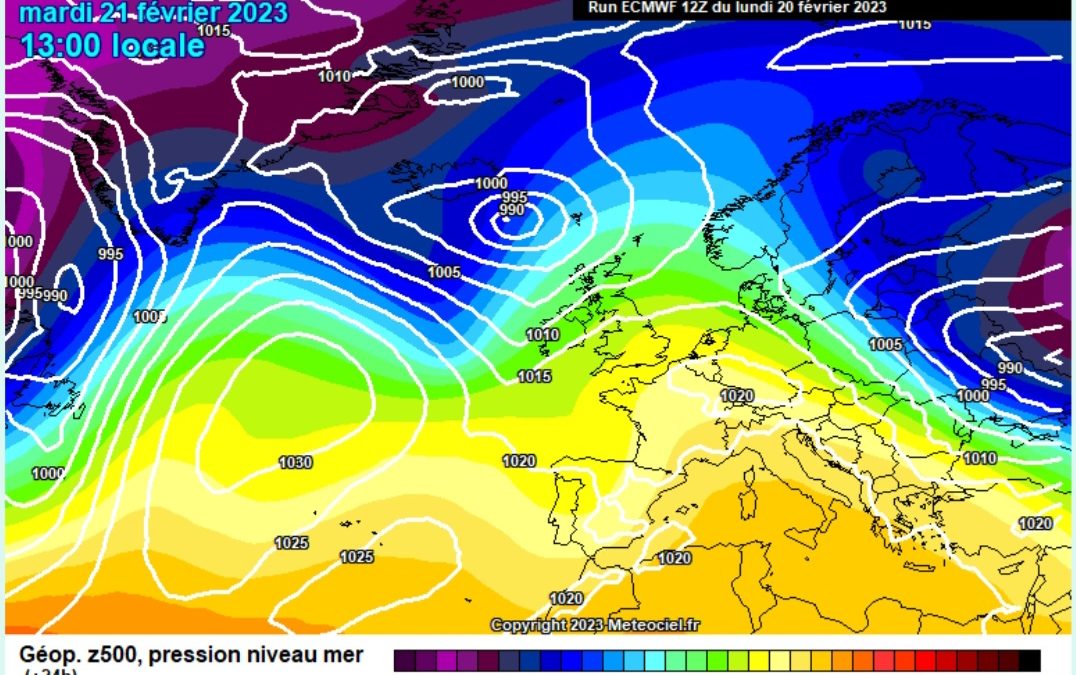 Previsione per martedì 21 febbraio