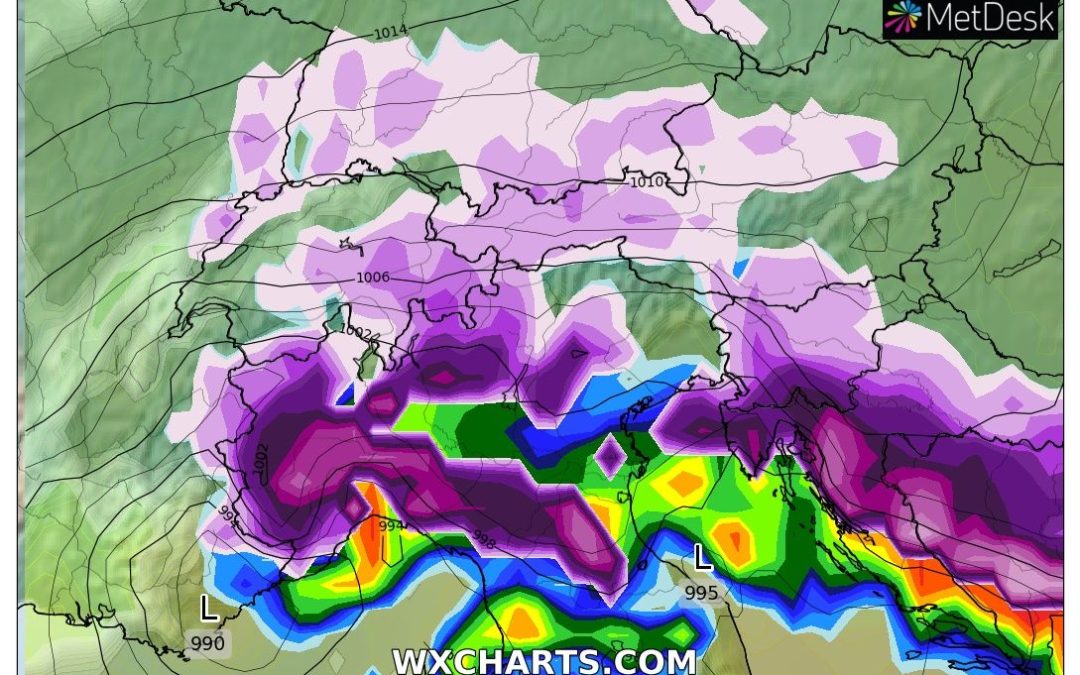 Possibili nevicate anche in pianura nel corso del fine settimana?