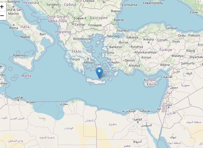 Due scosse di terremoto in Grecia