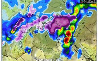 Peggioramento in arrivo per martedì 14 Marzo
