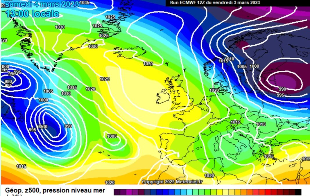 Previsione per sabato 4 marzo