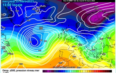 Previsione per mercoledì 15 marzo: