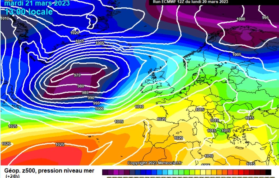 Previsione per martedì 21 marzo
