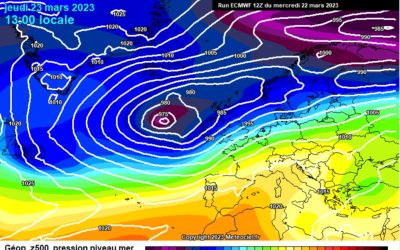 Previsione per giovedì 23 marzo