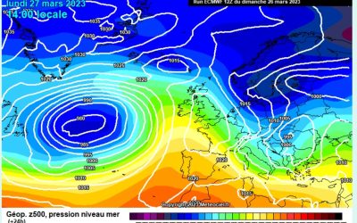 Previsione per lunedì 27 marzo