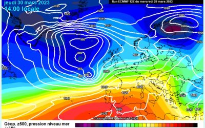 Previsione per giovedì 30 marzo