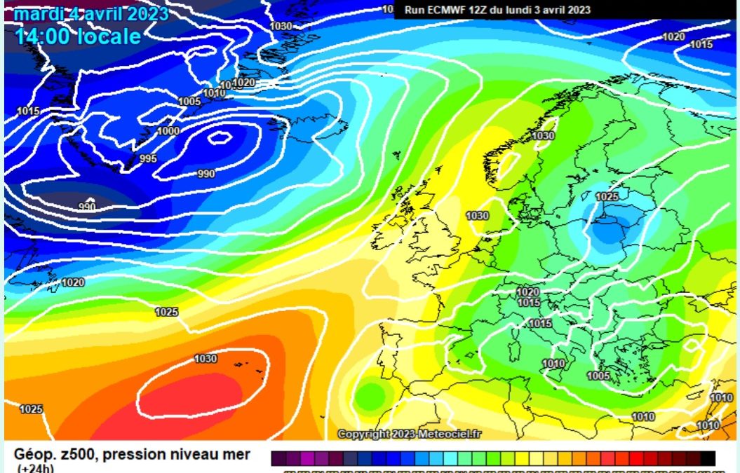 Previsione per martedì 4 aprile