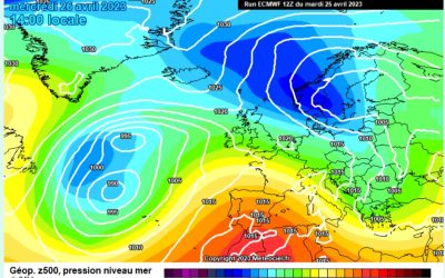Previsione per mercoledì 26 aprile