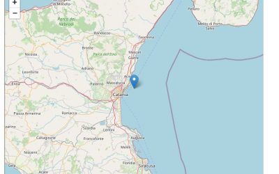 Forte scossa di terremoto a Catania
