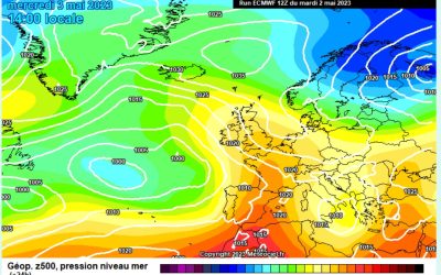 Previsione per mercoledì 3 maggio