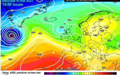 Previsione per mercoledì 10 maggio