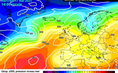 Previsione per mercoledì 17 maggio