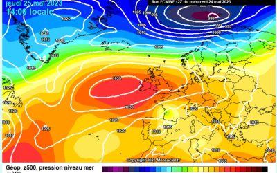 Previsione per giovedì 25 maggio