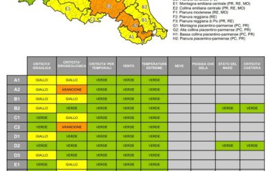 Allerta meteo Emilia Romagna