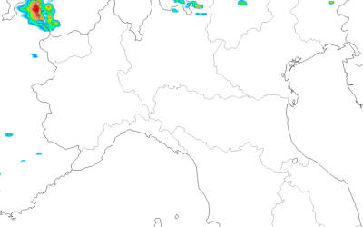 Possibile qualche piovasco nel corso del pomeriggio/sera
