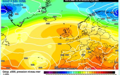 Previsione per lunedì 5 giugno