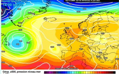 Previsione per lunedì 12 giugno