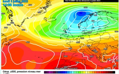 Previsione per lunedì 3 luglio