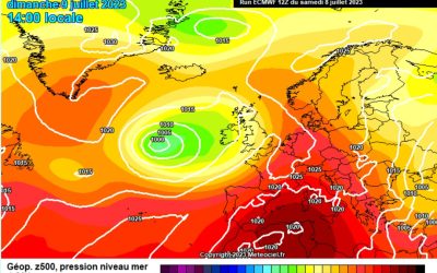 Previsione per domenica 9 luglio