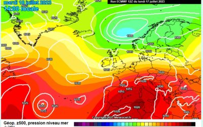 Previsione per martedì 18 luglio