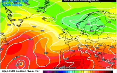 Previsione per giovedì 20 luglio
