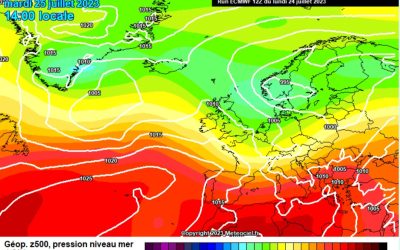 Previsione per martedì 25 luglio