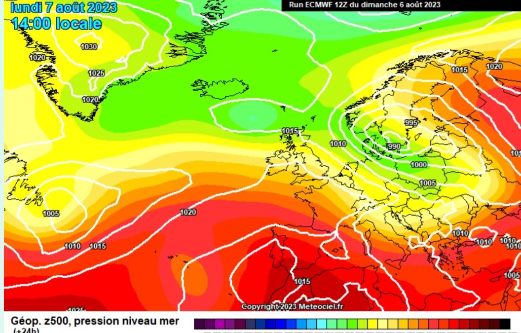 Evoluzione meteo per i prossimi giorni