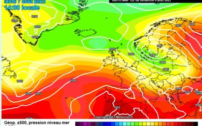 Previsione per lunedì 7 agosto