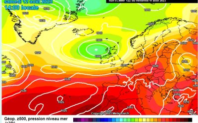 Previsione per sabato 12 agosto
