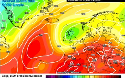 Previsione per venerdì 25 agosto