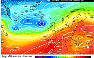 Previsione per giovedì 28 settembre