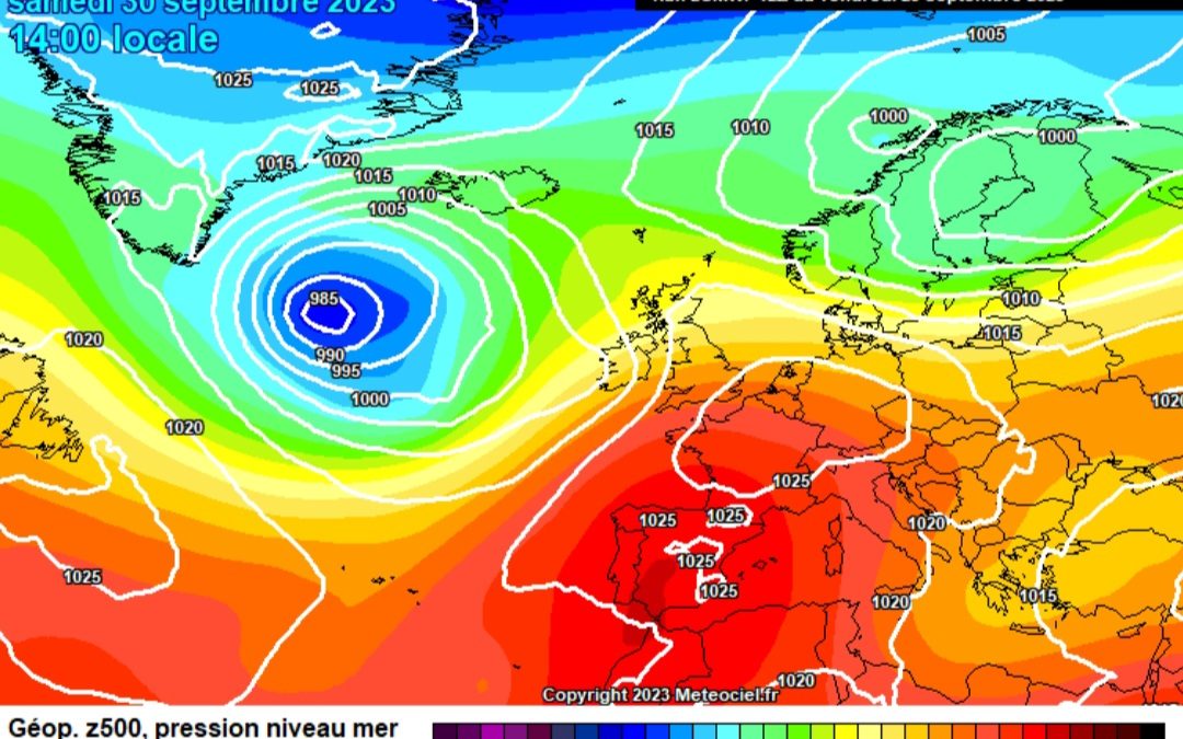 Previsione per sabato 30 settembre