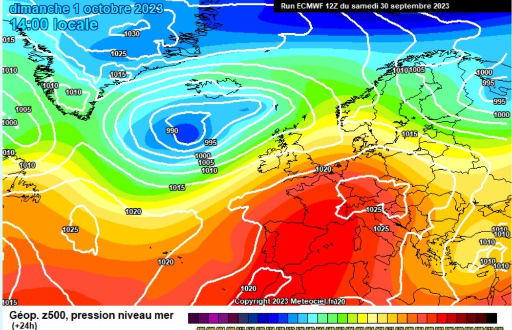 Previsione per domenica 1 ottobre