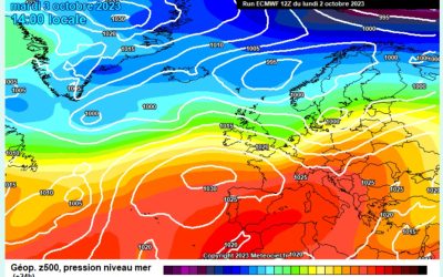 Previsione per martedì 3 ottobre