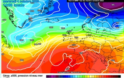 Previsione per mercoledì 4 ottobre