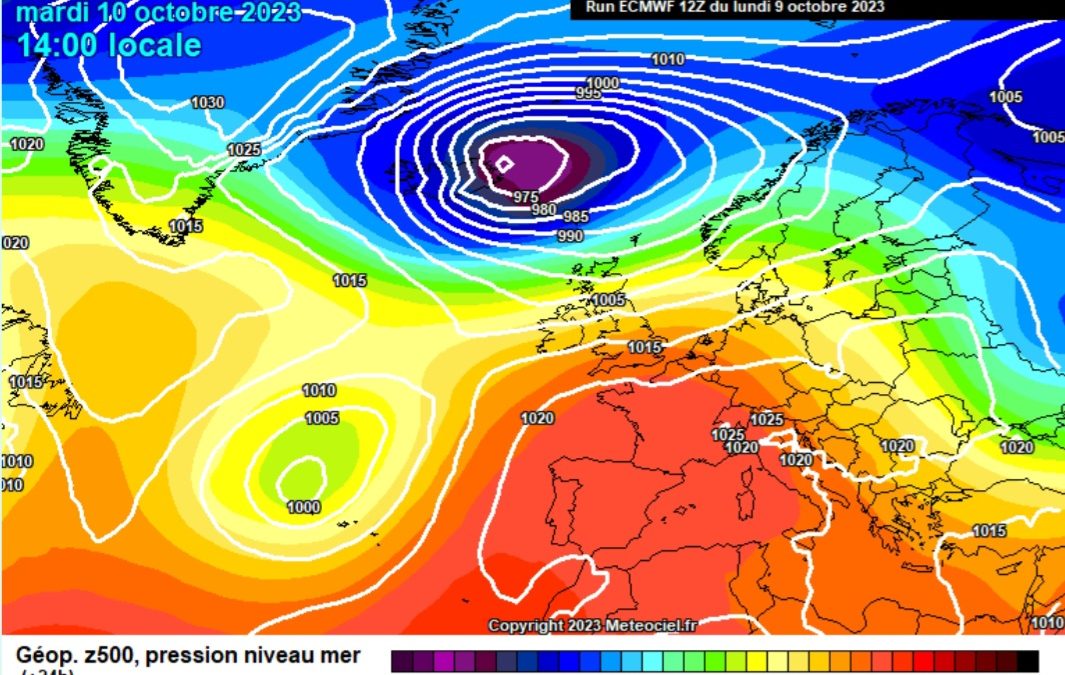 Previsione per martedì 10 ottobre