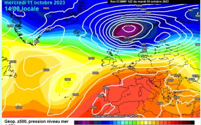 Previsione per mercoledì 11 ottobre