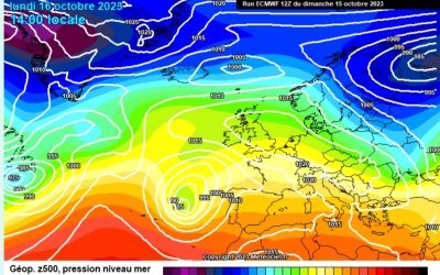 Previsione per lunedì 16 ottobre
