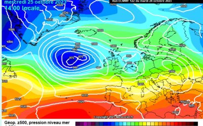 Previsione per mercoledì 25 ottobre