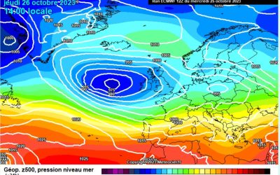 Previsione per giovedì 26 ottobre